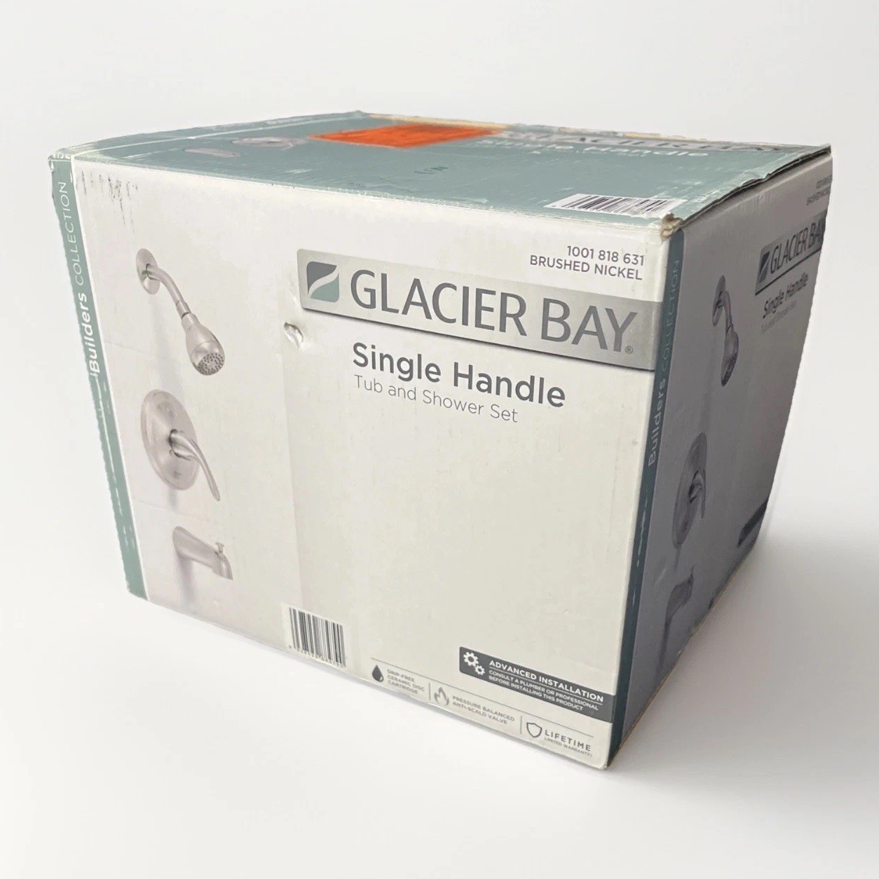 Glacier Bay Builders 1-Handle 1-Spray Tub and Shower Faucet 
