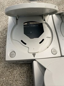 Lot of 3 Sega Dreamcast OEM Empty Console Shells