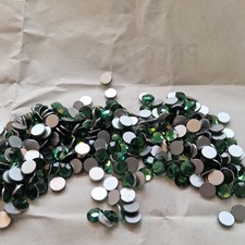 Preciosa SS30 Green Turmaline Chaton Roses. Flatback. Unused.  200 Pc