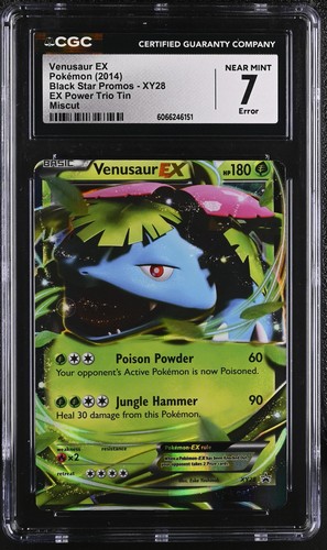 Venusaur-EX graded CGC 7 for sale on eBay