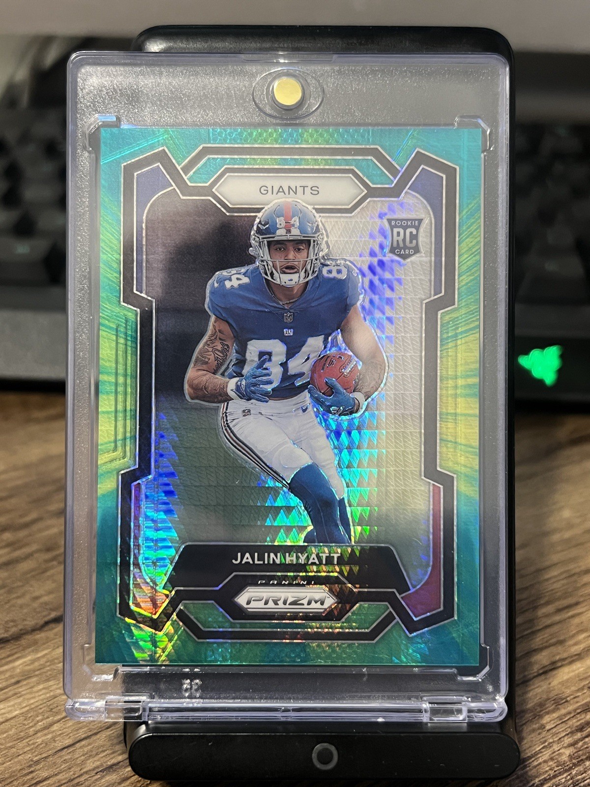 2023 Panini Prizm - Rookies Jalin Hyatt #378 Hyper Prizm /175 (RC)