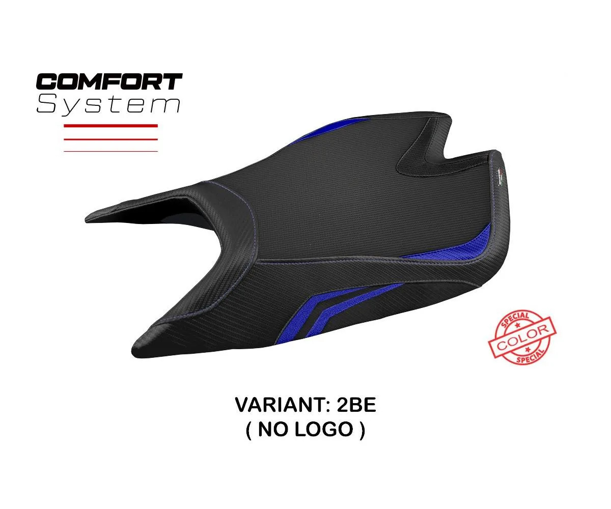 Seat cover Nashua SColor Comfort Blue Tpz comp APRILIA TUONO V4 Fac 2021 2026