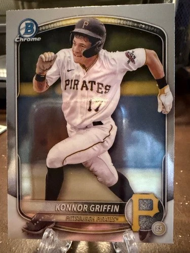 2025 Bowman #BCP-86 Konnor Griffin Chrome Prospects Pirates ROY?? 🔥🔥