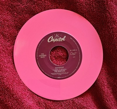 MINT BEATLES VINYL '94 ''Yesterday'' Colored Vinyl NEVER PLAYED! YEAH! 