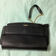 White House Black Market expandable Black Shoulder Crossbody Bag