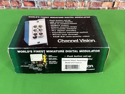 new Channel Vision Multi Room Video Miniature Digital Modulater CVT1 mini II