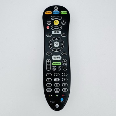 AT&T U-verse S30-S1B Universal Remote Control IR Tested Works