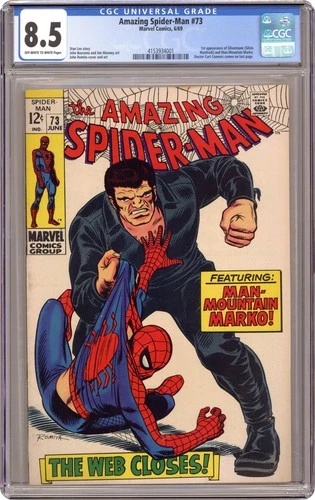 Amazing Spider-Man #73 CGC 8.5 1969 4153934001