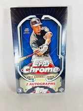 2014 Topps Chrome Hobby Box Baseball Cards 24 Packs Nintendo WBC MLB