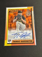 2025 Topps - 1990 Topps Autographs Thomas Harrington #90AU-TH Orange /25