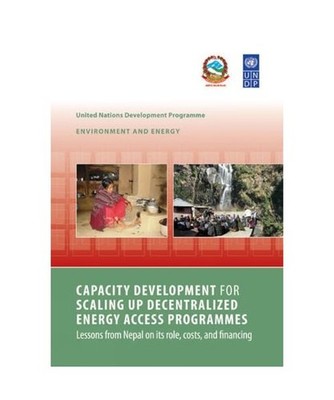 Capacity Development for Scaling up Decentralized Energy Access: Lessons from Ne