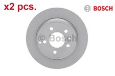X2 PCS REAR BRAKE DISC SET LEFT AND RIGHT 0 986 478 628 BOSCH I