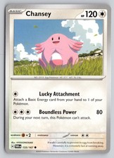 CHANSEY 133/167 COMMON TWILIGHT MASQUERADE POKEMON NM