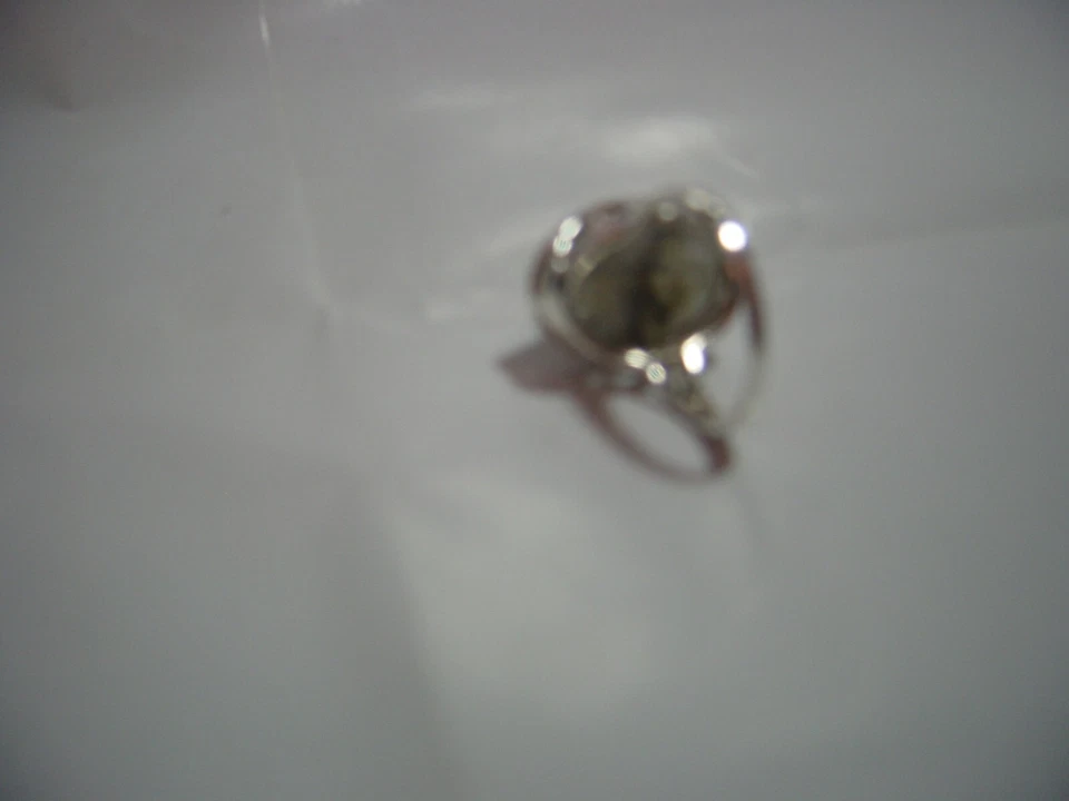 ВИНТАЖНОЕ БОЛЬШОЕ КОЛЬЦО ИЗ ЧИСТОГО СЕРЕБРА — ПРЕВОСХОДНЫЙ РАДУЖНЫЙ ЛАБРАДОРИТ — ВЫСОКОЕ КАЧЕСТВО — РАЗМЕР L - Изображение 4 из 4