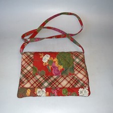 Victorian Heart Floral Print Purse