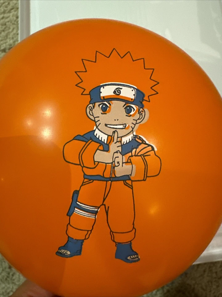 50 Piezas Anime Naruto Cumpleaños Fiesta Suministros Pegatinas Bolsas Globos Etc Foto 2 de 4