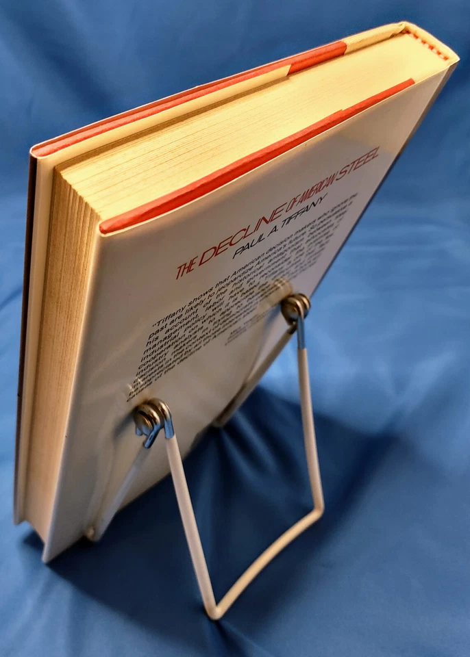 The Decline of American Steel by Paul Tiffany Oxford 1988 SIGNED 2nd Edition - Image 2 of 4