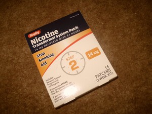 Nicotine Transdermal Patches 14 mg Step 2, 14 PATCHES ( 2-week kit ) !!