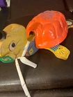 🔥Timmy Turtle Fisher Price Vintage Musical Toy. 1950s. Working.