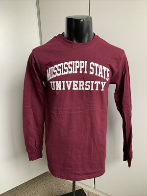 *NWOT* Mississippi State Bulldogs long sleeve maroon T-shirt