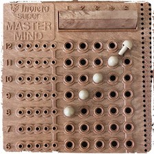 Super Mastermind Game Spares, Tan Code Pegs ~5 Included~