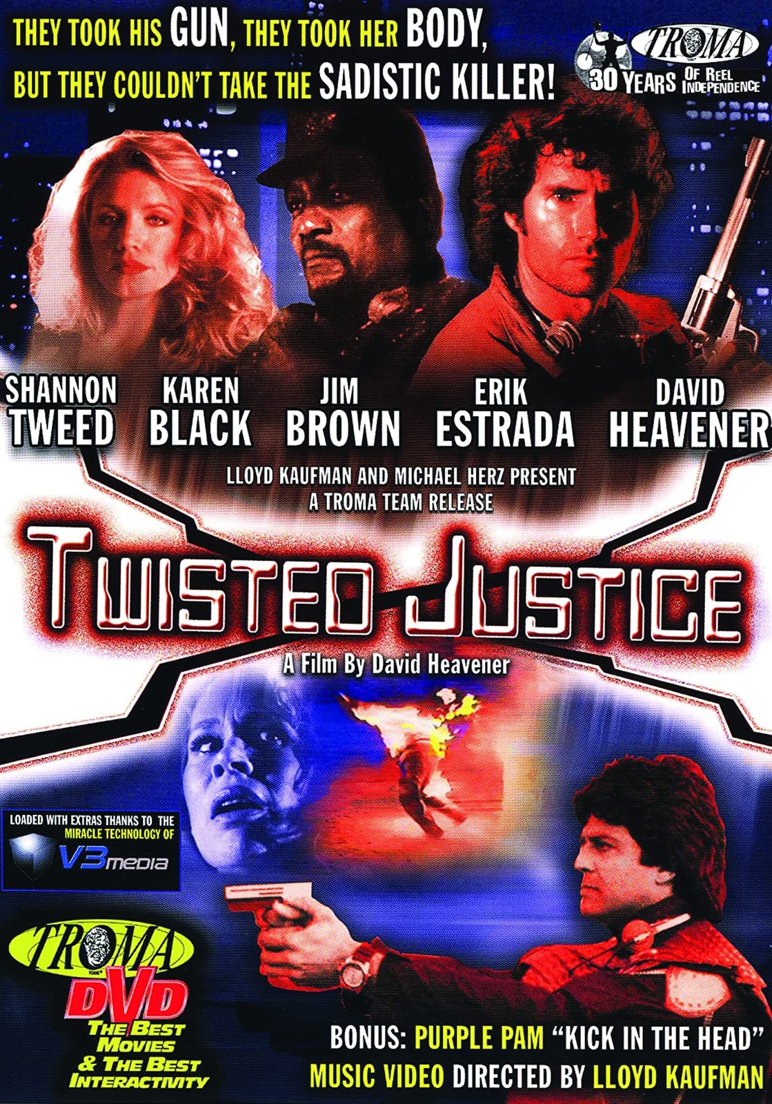 Twisted Justice (DVD) Austin (II) Julie Bernard Norman Black Karen Brown Jim