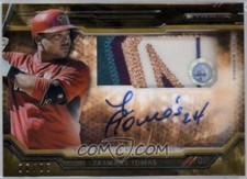 2015 Topps Strata Yasmany Tomas Patch Autograph Card #CAAR-YT /25 MLB Authentic