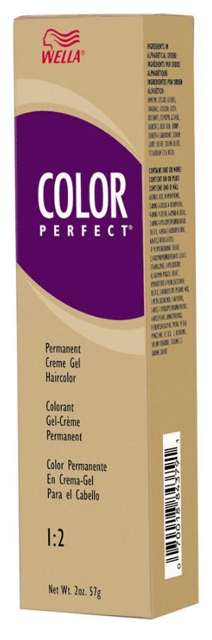 Перманентный крем-гель для окрашивания волос Wella Color Perfect - Выберите свой оттенок