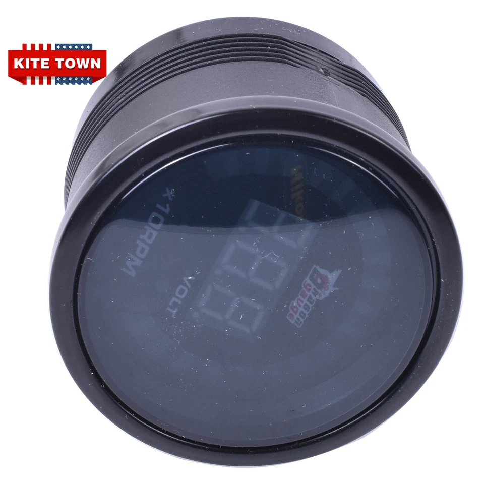 2» 52 мм цветной светодиодный цифровой вольтметр напряжения тахометр об/мин датчик - Изображение 3 из 4