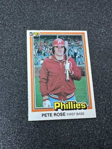 Pete Rose 1981 Donruss  - Philadelphia Phillies #131 - Photo 1/3