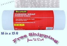 Cushion Wrap Bubble Packing Shipping Wrap Roll Bubbles Cushioning Moving Protect