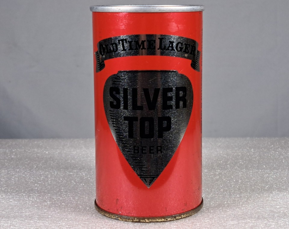 Silver Top Beer Ring Pull Tab Top Can Duquesne Pittsburgh PA 12440 WV