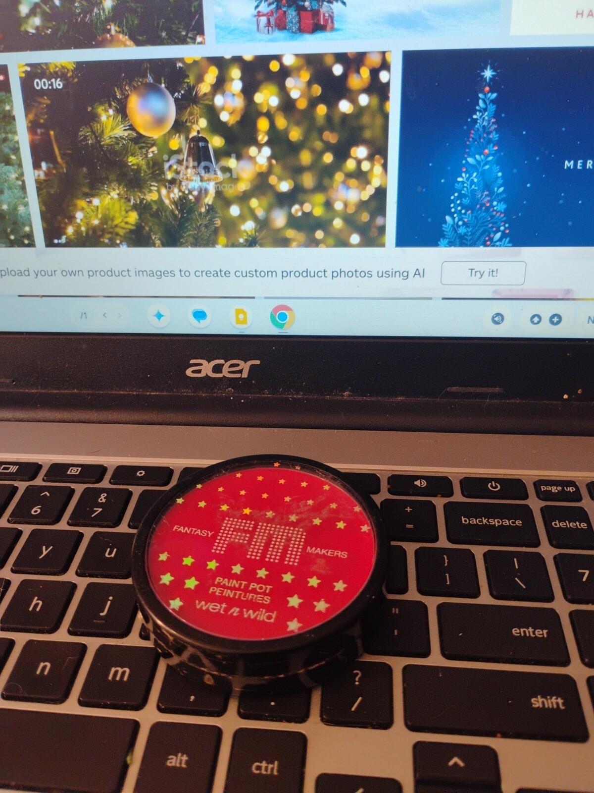 Wet n Wild Paint Pot Red Fantasy Makers.