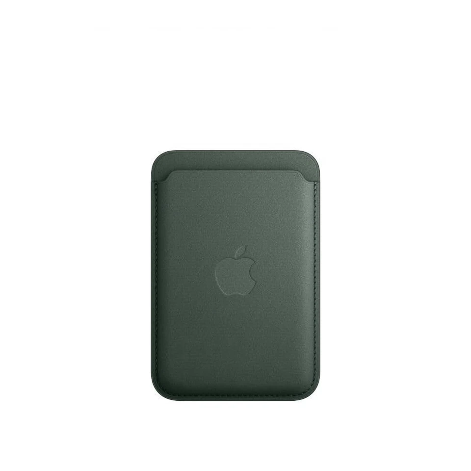 Apple FineWoven Wallet with MagSafe for iPhone 14/15 Series - Evergreen
