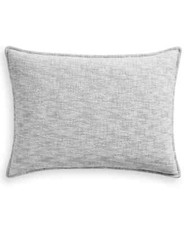 Hotel Collection 400 TC Pima Cotton Textured Pillow Sham - STANDARD - Seaglass