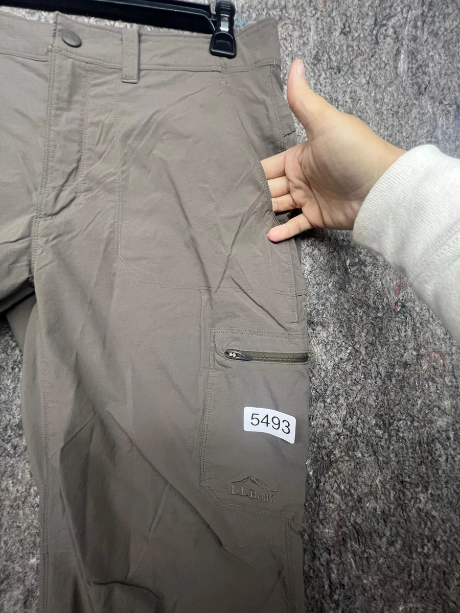 LL Bean Mens Pants Cargo Brown Size 33x30 eBay