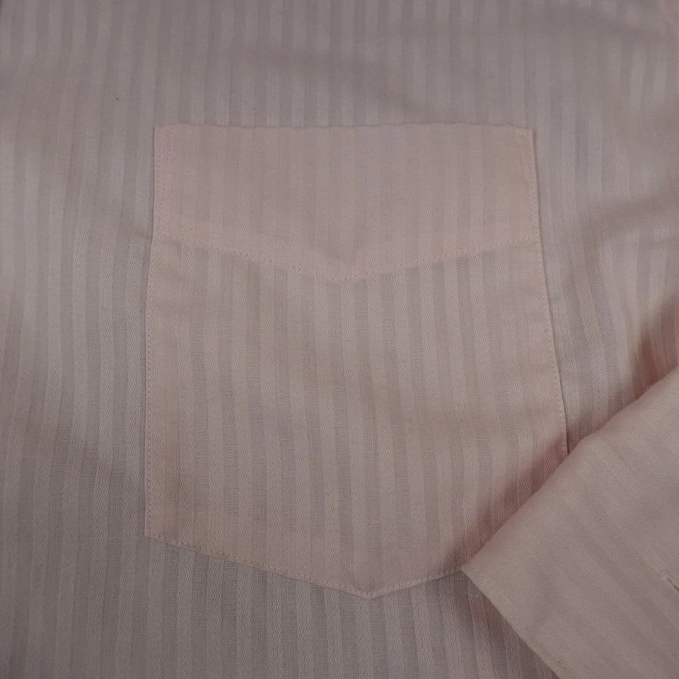 VTG Givenchy Shirt  Mens XLT 17 35/36 Pink Long Sleeve Button Up Dress 70s 80s - Image 2 of 4