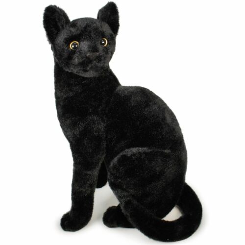 Chat noir Boone le chat | peluche animale en peluche de 14 pouces | par Tiger Tale Toys - Photo 1 sur 6