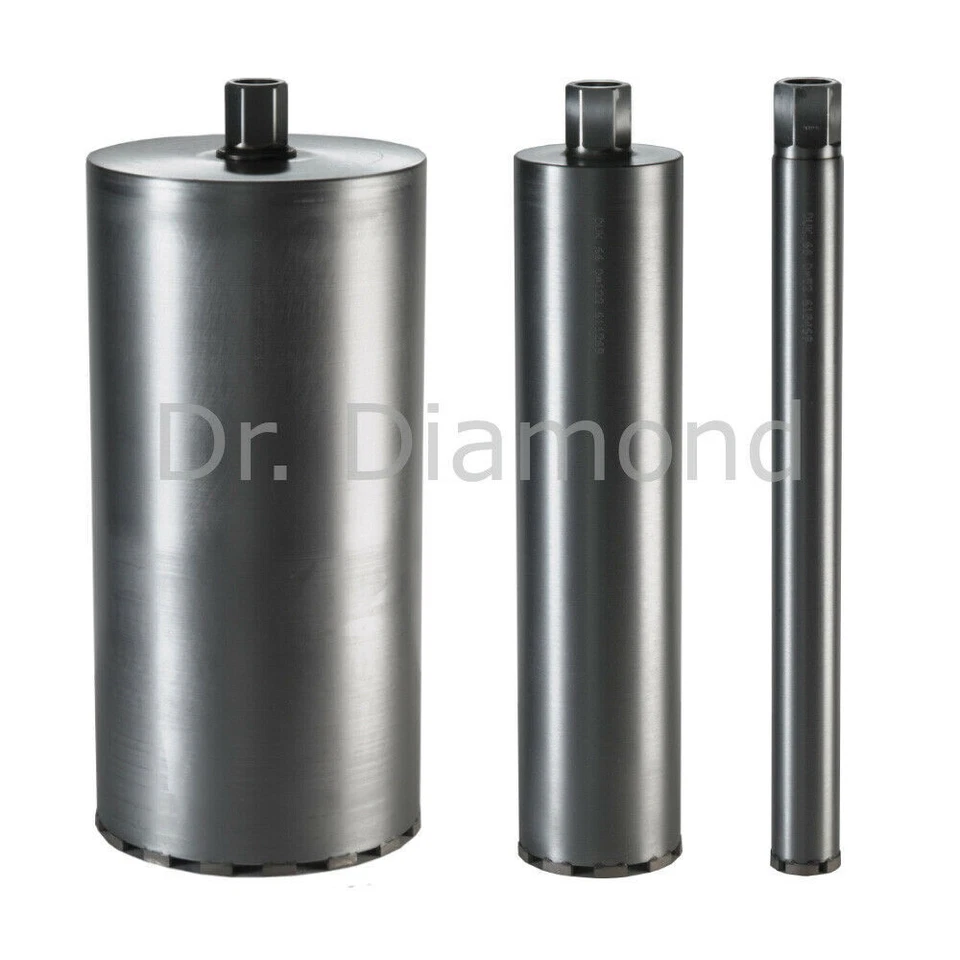 Nass/Trocken Diamantbohrkrone 1 1/4"  Kernbohrkrone  Ø32-300mm NL=300/400/500 - Bild 1 von 1