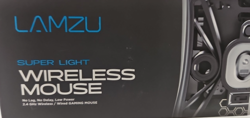 Lamzu Maya X Wireless Super Light Gaming Mouse 8K, Grey - Photo 4/8