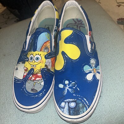 VANS limited Edition Sponge Bob slip on sneakers Vans x Mike Gigliotti x SpongeBob SquarePants Skate Slip On  main image 2