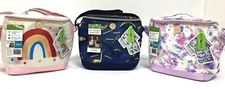 New Repreve Fit & Fresh Lunch Tote w/2 Storage Bags Choose Dinos Rainbow Tie-Dye