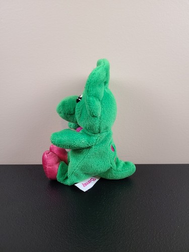 Vintage 1997 Baby Bop Barney 8" Dinosaur Gund Beanbag Stuffed Animal Plush Lyons - Picture 3 of 10