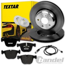 TEXTAR BREMSSCHEIBEN 345mm+ BELÄGE HINTEN passend für BMW 5er F07 GT GranTurismo