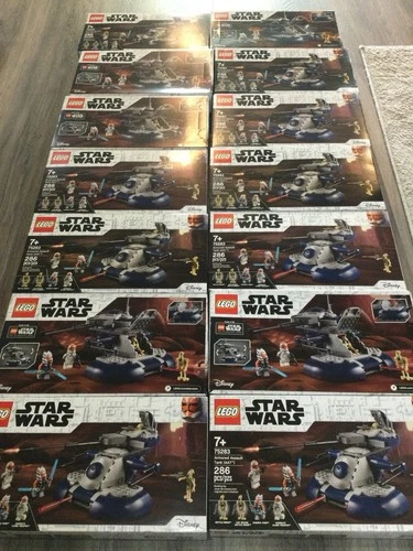 LEGO Star Wars 75283 Armored Assault Tank AAT- Lot Of 14 - Brand New Sealed Sets