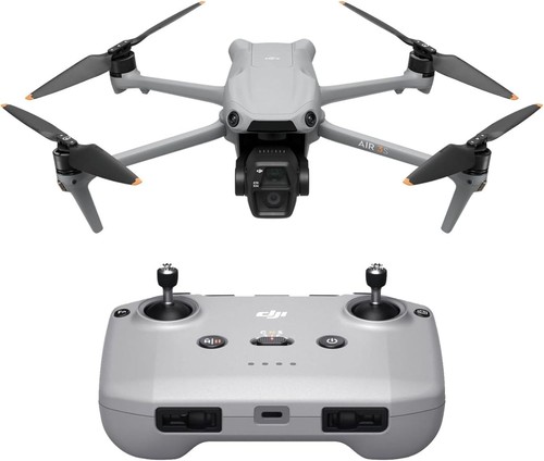 DJI Air 3S (RC-N3),4K Dual-Camera Drone,1″CMOS Wide-Angle Camera,60fps HDR Video