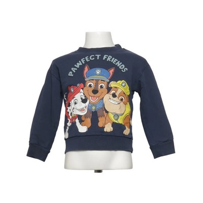 Nickelodeon, Sweatshirt, Größe: 110, Blau/Mehrfarbig, Baumwolle, Print #xPp