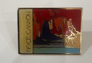 Vintage Bryce Canyon Enamel Pin