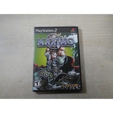 Maximo Ghosts to Glory Sony PlayStation 2 PS2 Capcom Blue Bottom Disc CIB