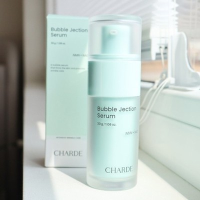 CHARDE Bubble Jection Serum 30g Anti-Aging Elasticity Moisture Serum K-Beauty